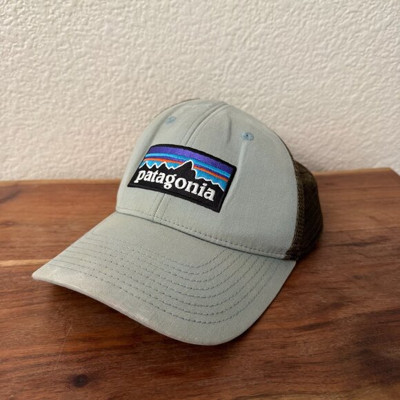 Distressed Patagonia Two-Tone Snapback Hat OSFM - Picture 1 of 5